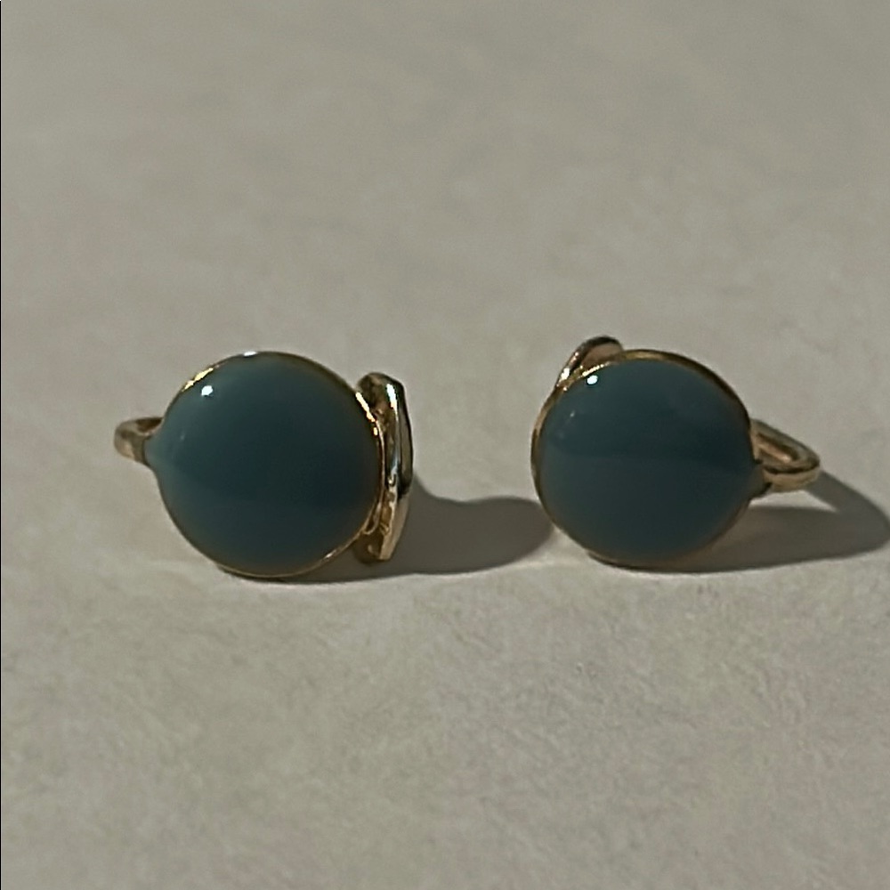 Elegant Gold and Blue clips